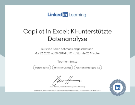 Copilot in Excel: KI-unterstützte Datenanalyse